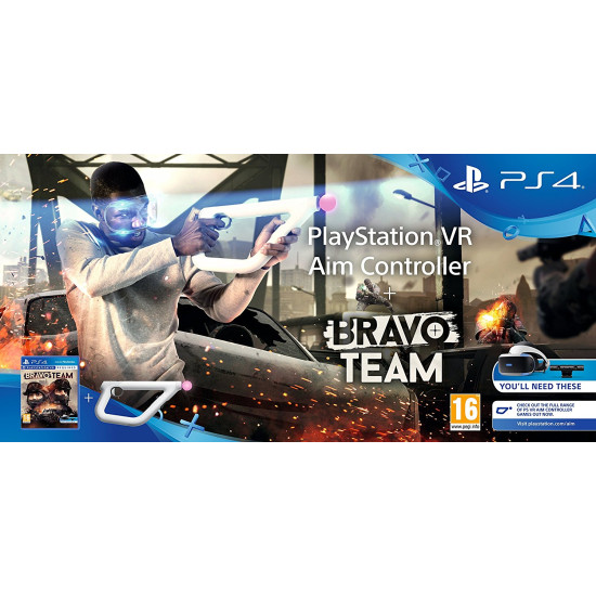 Bravo Team + Aim Controller Bundle - PSVR - PS4 Bravo Team + Aim Controller Bundle - PSVR - PS4