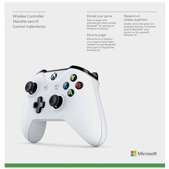 Microsoft Xbox One Wireless Controller - Crete White Microsoft Xbox One Wireless Controller - Crete White