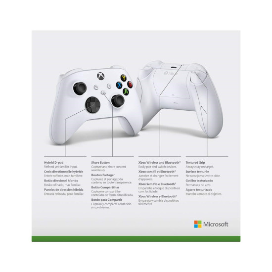 Xbox Wireless Controller - Robot White Xbox Wireless Controller - Robot White