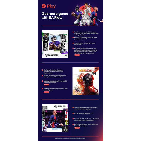 12 Month USA EA Play Subscription Xbox One - Digital Code 12 Month USA EA Play Subscription Xbox One - Digital Code