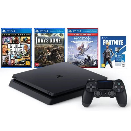 Sony PlayStation 4 Slim - 1 TB - Mega Pack Sony PlayStation 4 Slim - 1 TB - Mega Pack