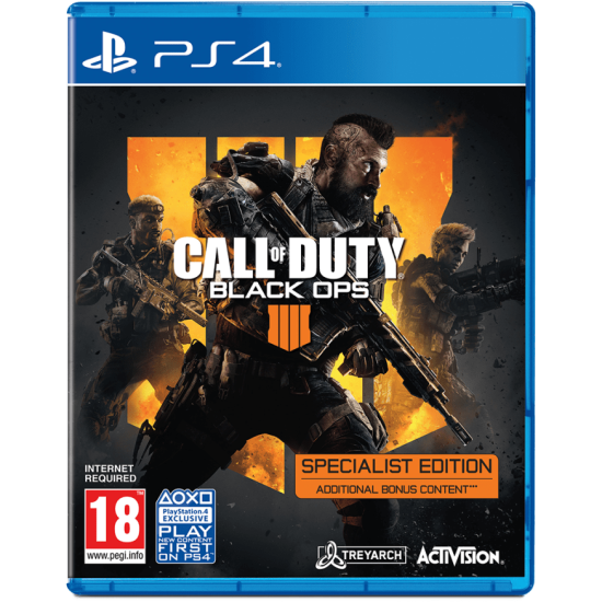Call of Duty: Black Ops 4 - Specialist Edition - Middle East Version - PlayStation 4 Call of Duty: Black Ops 4 - Specialist Edition - Middle East Version - PlayStation 4