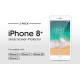 amFilm Glass Screen Protector for iPhone 8 Plus, 7 Plus, 6S Plus, 6 Plus (5.5") (2 Pack) Tempered Glass Screen Protector amFilm Glass Screen Protector for iPhone 8 Plus, 7 Plus, 6S Plus, 6 Plus (5.5") (2 Pack) Tempered Glass Screen Protector